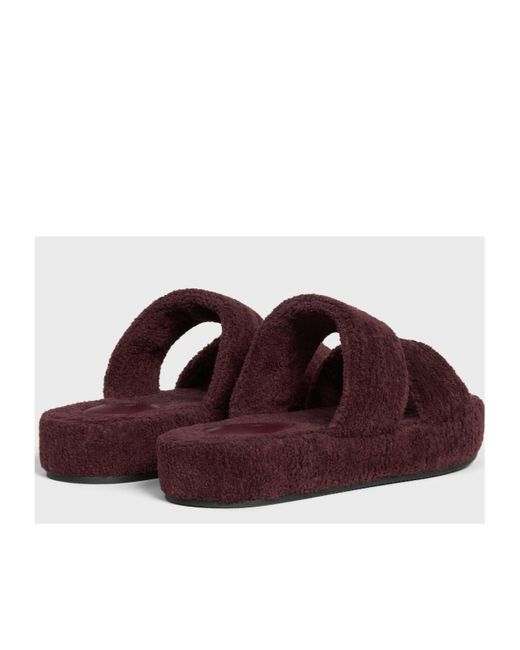 Céline Brown Triomphe Slippers