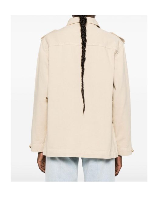 Blazé Milano Natural Blazé Milano Saharan Pocket Cotton Jacket