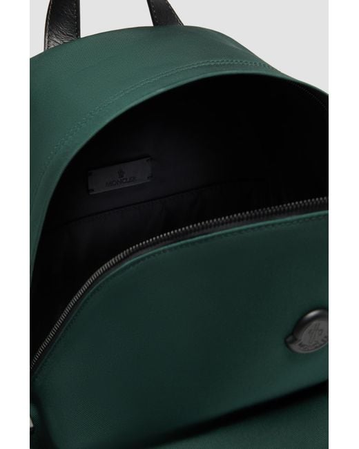 Moncler Green New Pierrick Logo Detailed Backpack for men