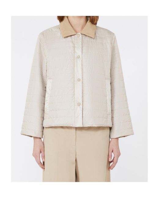Weekend by Maxmara Natural Mimma Button-Up Reversible Jacket