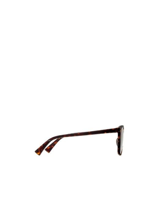 Bottega Veneta Brown Eyewear Square Frame Sunglasses