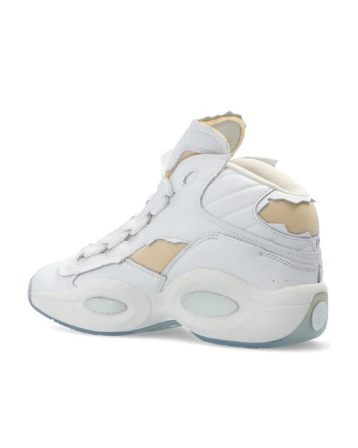 Maison Margiela White X Reebok Tq Memory Of Project 0 Low-Top Sneakers for men
