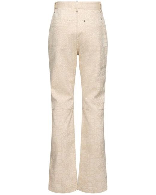 Jacquemus Natural Le De-N?Mes Norma Straight Jeans