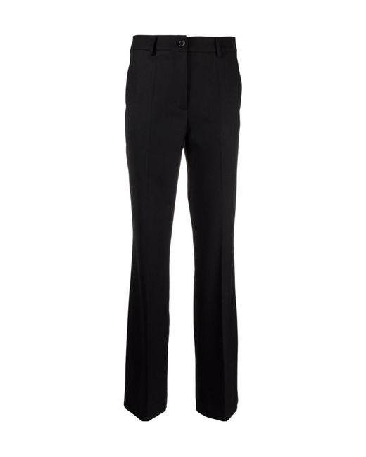 P.A.R.O.S.H. Black P.A.R.O..H. Flared Tailored Pants