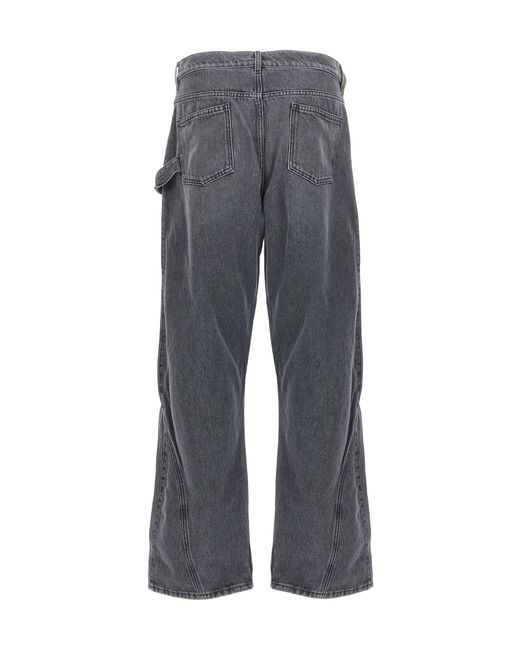 J.W. Anderson Gray Jw Anderson Twisted Workwear Jeans for men