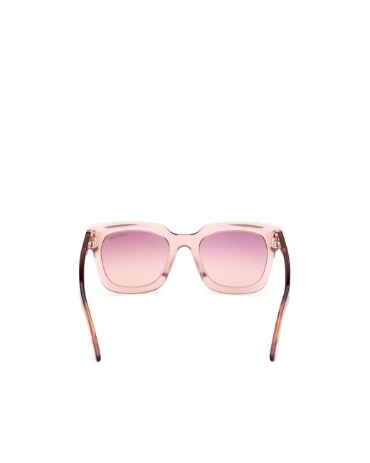 Tom Ford Pink Eyewear Square Frame Sunglasses