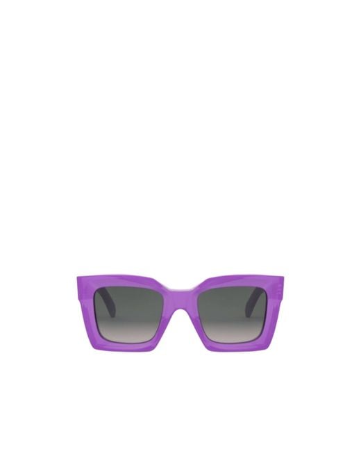 Céline Purple Full Frame Sunglasses