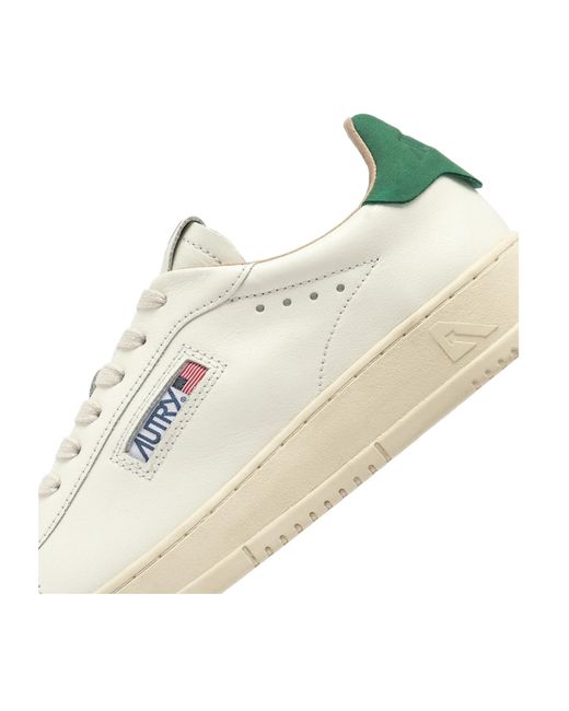 Autry White Dallas Sneakers for men