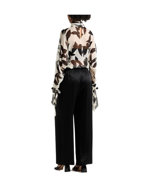 Saint Laurent White Long Sleeves Tops