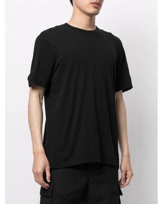 James Perse Black Luxe Lotus Jersey T-Shirt for men