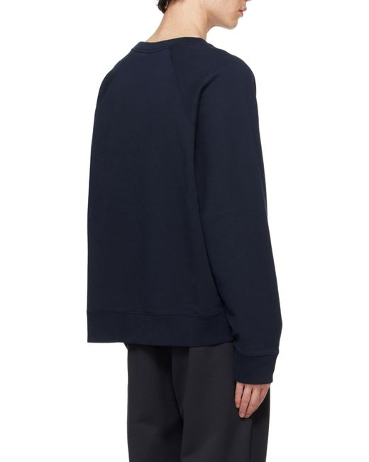 Maison Kitsuné Blue Maison Kitsuné Gradient Oversize Sweatshirt for men