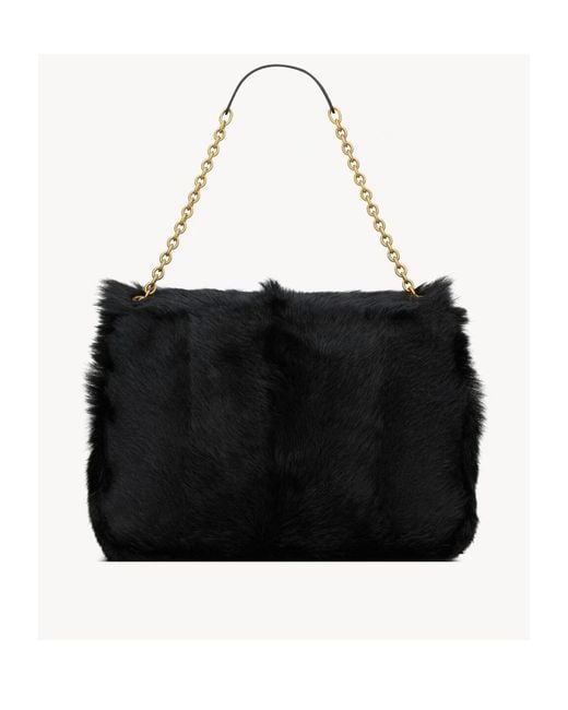 Saint Laurent Black Jamie 4.3 Logo Detailed Shoulder Bag