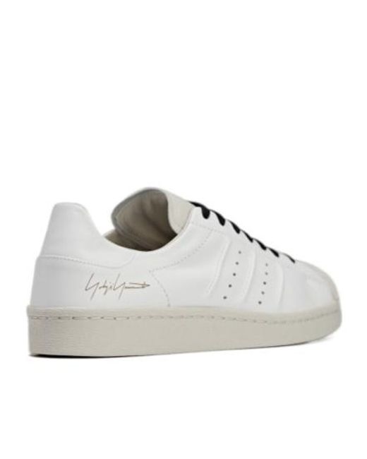 Adidas Originals White Y-3 Superstar for men