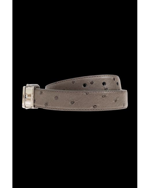 Dolce & Gabbana White Patterned Buckle Belt