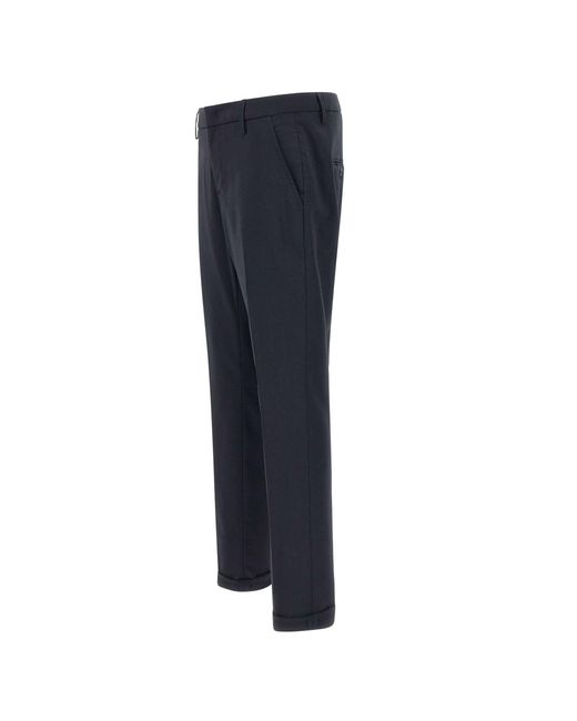Dondup Blue Gaubert Slim Fit Pants for men