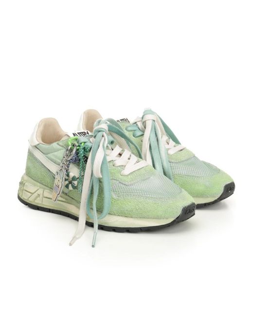 Autry Green Reelwind Low Sneakers