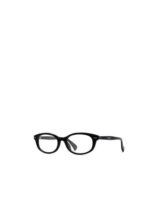 KENZO White Oval Frame Glasses for men