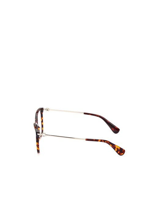 Max Mara White Cat-Eye Frame Glasses