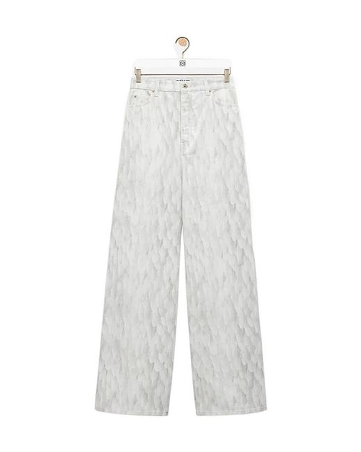 Loewe White Denim Jeans
