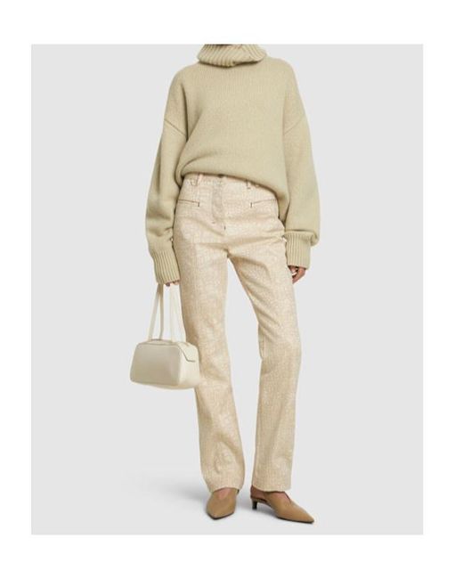 Jacquemus Natural Le De-N?Mes Norma Straight Jeans