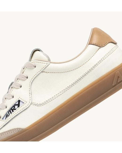Autry White Windscape Low Sneakers