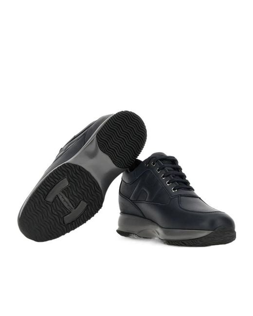 Hogan Black Sneakers Interactive for men
