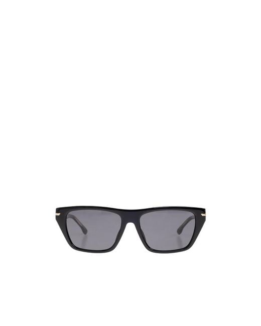 Victoria Beckham Gray Square Frame Sunglasses
