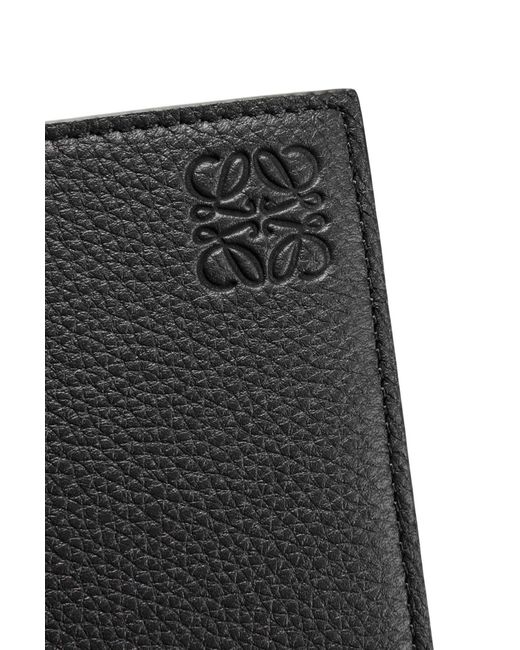 Loewe Black Anagram Bifold Wallet for men