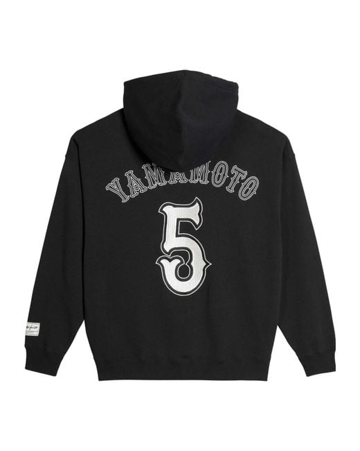 Y-3 Black Comfortable Pullover Hoodie for men
