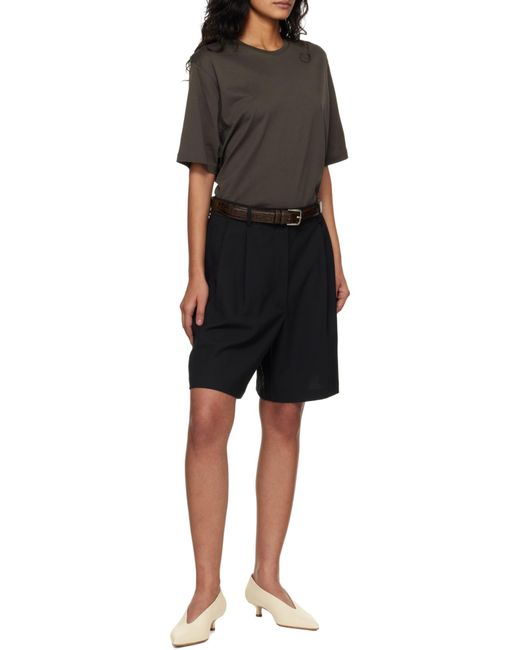 Frankie Shop Brown Short-Sleeved T-Shirt