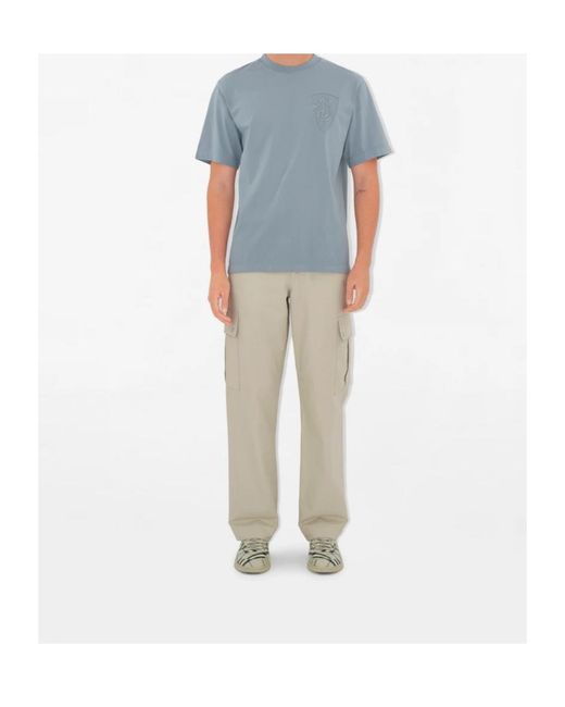 Burberry Blue B Shield T-Shirt for men