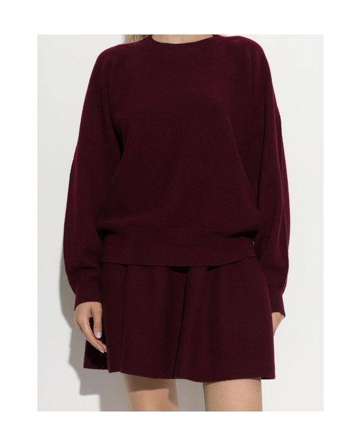 Lisa Yang Red Haily Cashmere Sweater