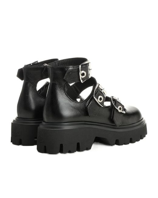 Vivienne Westwood Black Bacchus Shoes Cow Leather Pumps