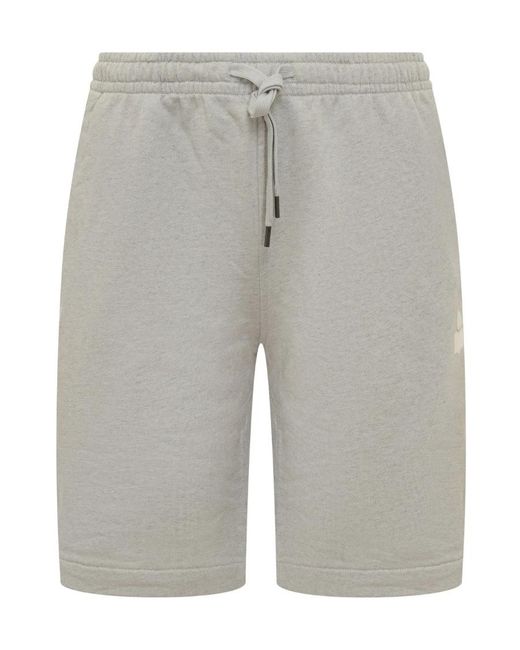 Isabel Marant Gray Logo Drawstring Shorts for men