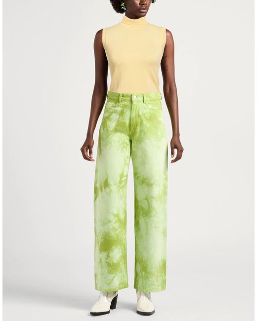 Sportmax Yellow Solid Knit Sleeveless Turtleneck
