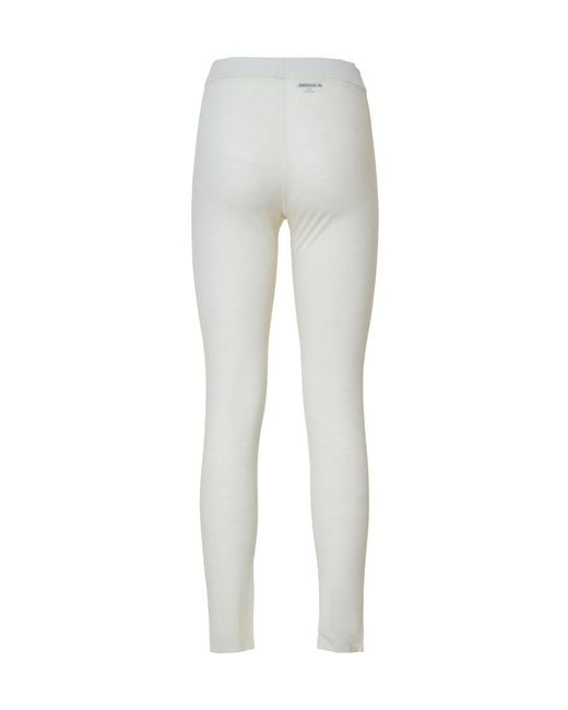 Jil Sander White Leggings