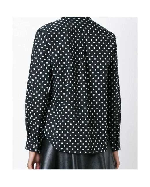 Comme des Garçons Blue Long Sleeve Shirt