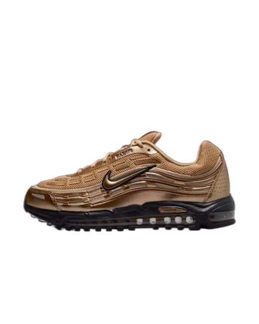 Nike Brown Air Max Lace-Up Sneakers for men