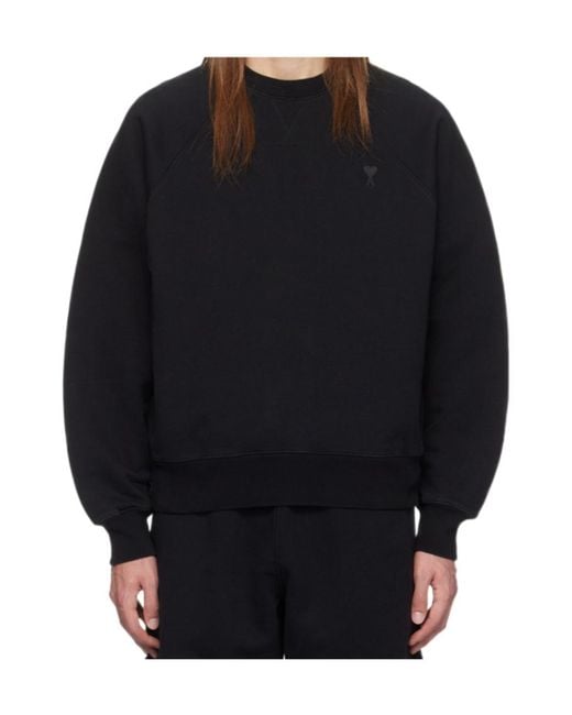 AMI Blue Ami De Coeur Sweatshirt for men