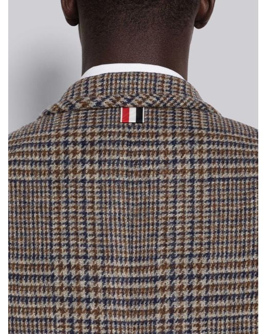 Thom Browne Brown Single Slit Coat for men