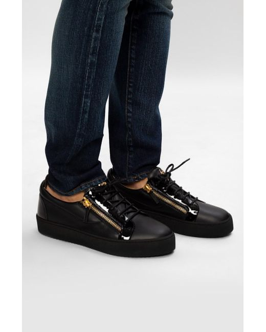 Giuseppe Zanotti Black Frankie Sneakers for men