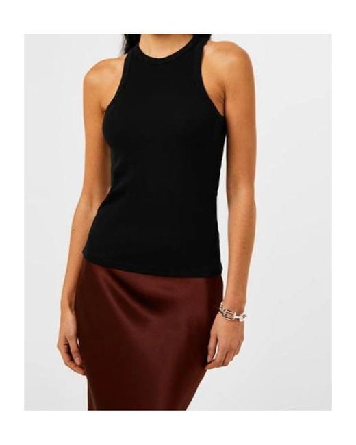 Anine Bing Black Sleeveless Vest