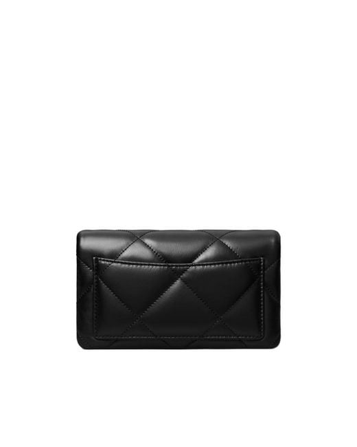 Tory Burch Black Kira Quilted Crossbody Bag