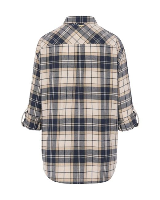 Barbour Gray Elishaw Relaxed Shirt