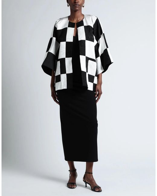 Dolce & Gabbana Black Checkered Jacket