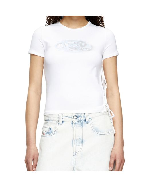 DIESEL White T-Laya T-Shirt