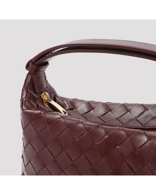 Bottega Veneta Red Wallace Mini Shoulder Bag
