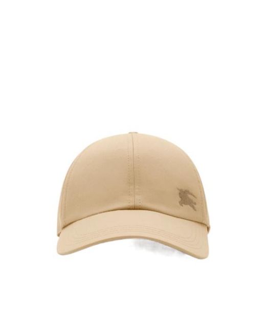 Burberry Natural Gabardine Baseball Cap