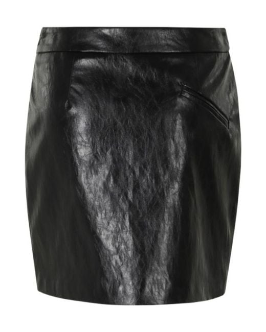 FEDERICA TOSI Black Asymmetrical Skirt