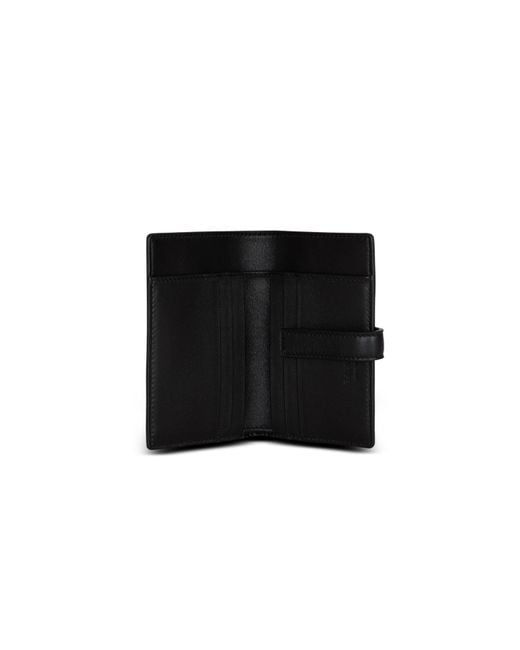Balmain Black Pulse Holder Monogram Jacquard Card Holder